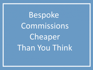 Affordable bespoke commissions