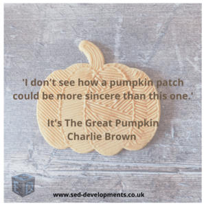 geometric pumpkin cutter and stamp